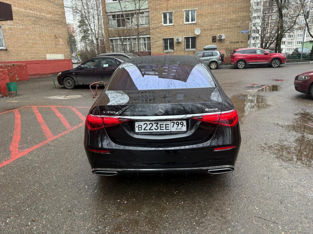 Мерседес w223 Long гос. N223 — кадр 2 из 7
