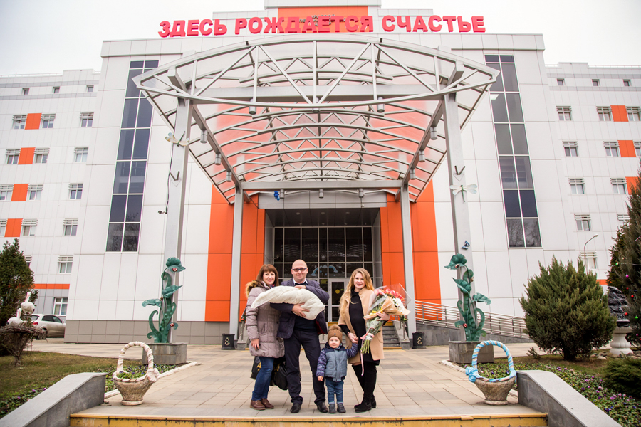 Портфолио: Выписка из роддома
