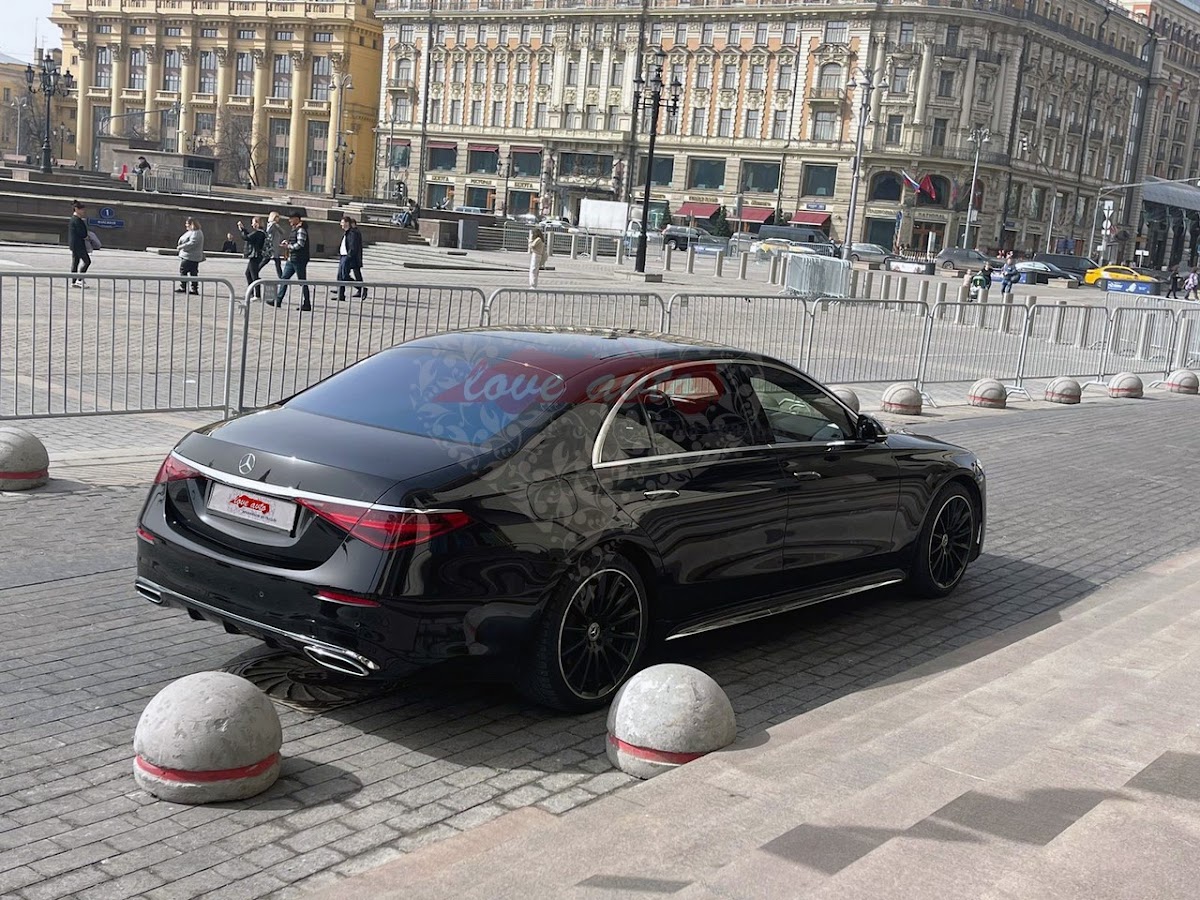 Mercedes-Benz S223 черный — кадр 2 из 4
