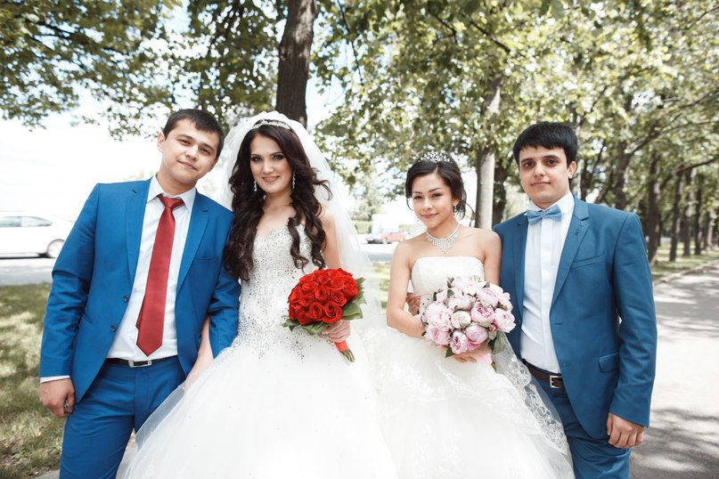 Узбекская свадьба 2+2