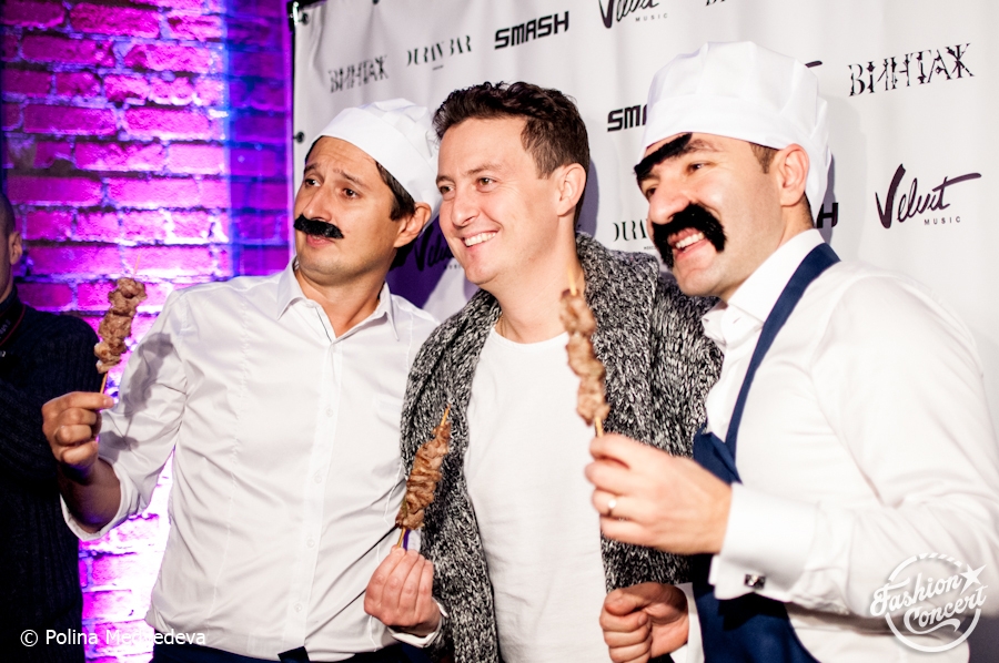 DJ SMASH и Группы "Винтаж"! Я и коллега Артур провели Презентацию Нового клипа