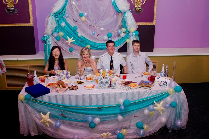 Морская свадьба Саши и Кристины, 2013