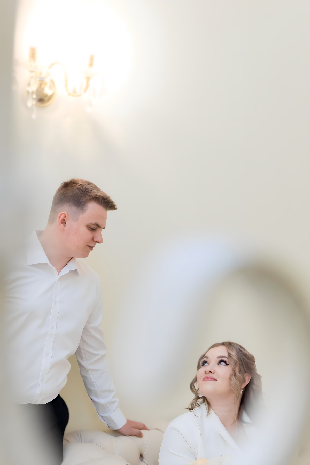 Фотосессия регистрации в г. Королев/фотосессия в студии в ЗАГс г. Королев