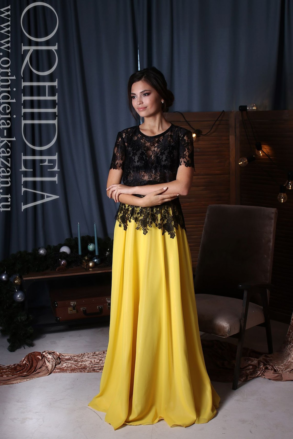Evening dress Orhideia