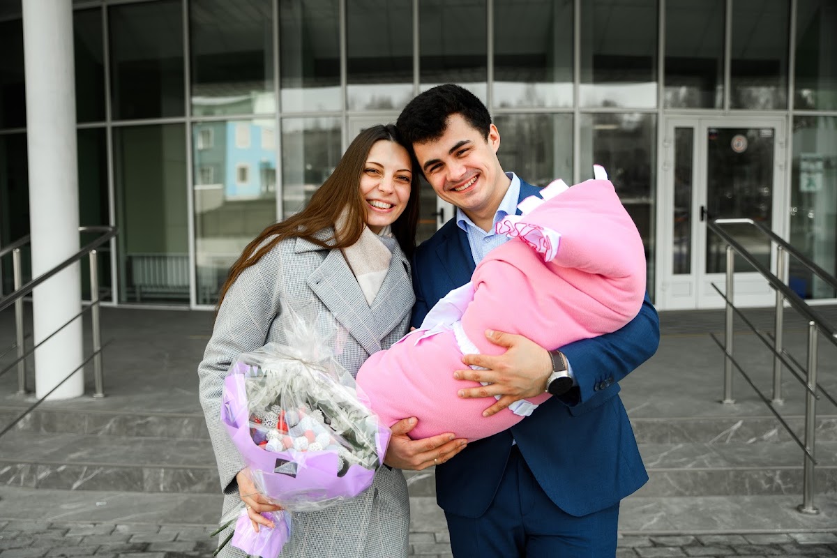 Портфолио: Выписка из роддома
