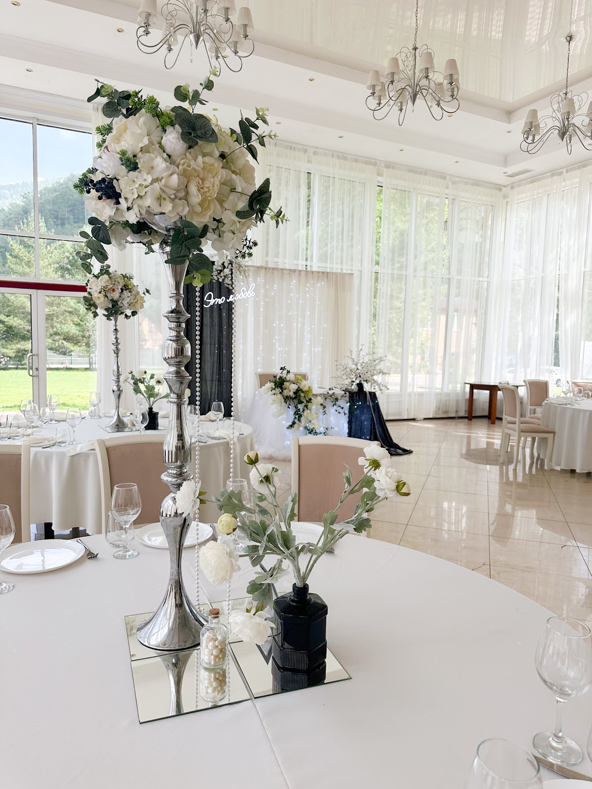 Свадебный декор в "Green Park hotel"