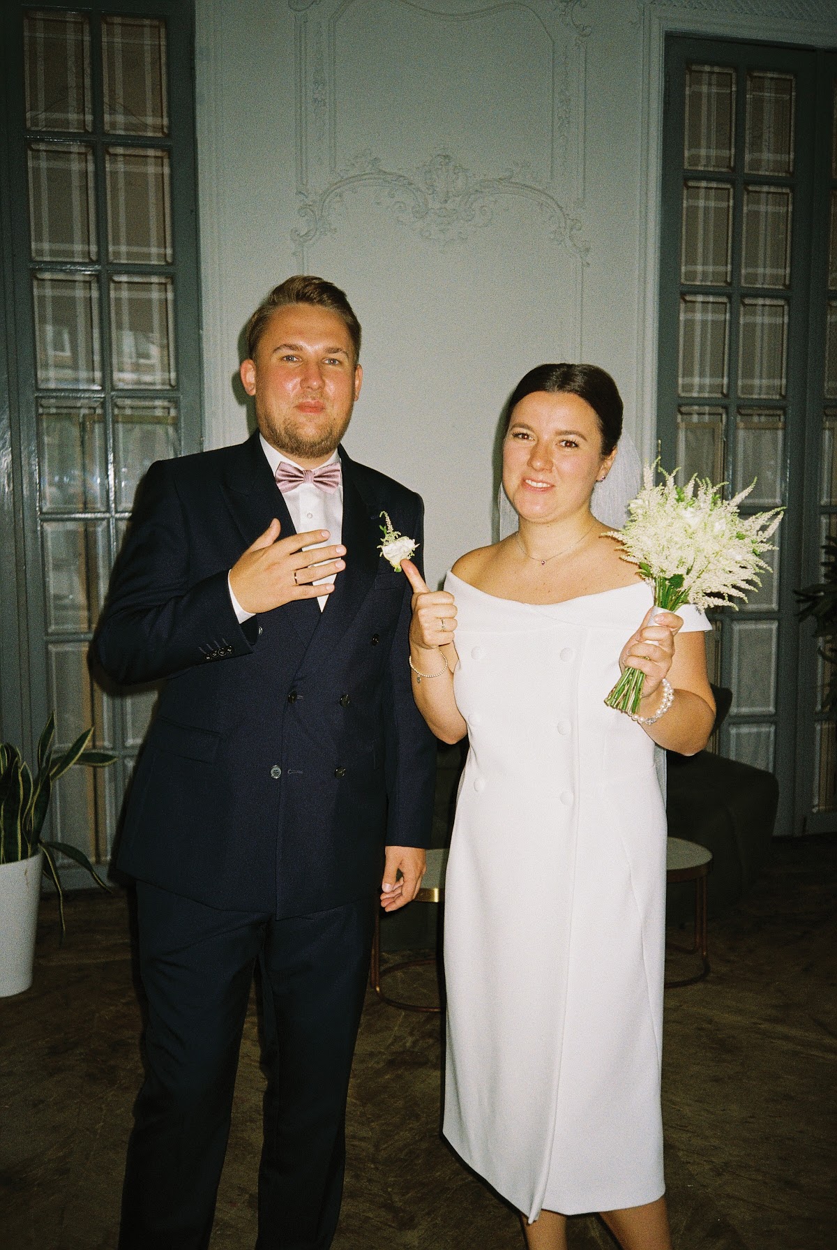 Антон и Елизавета пленка Kodak Gold