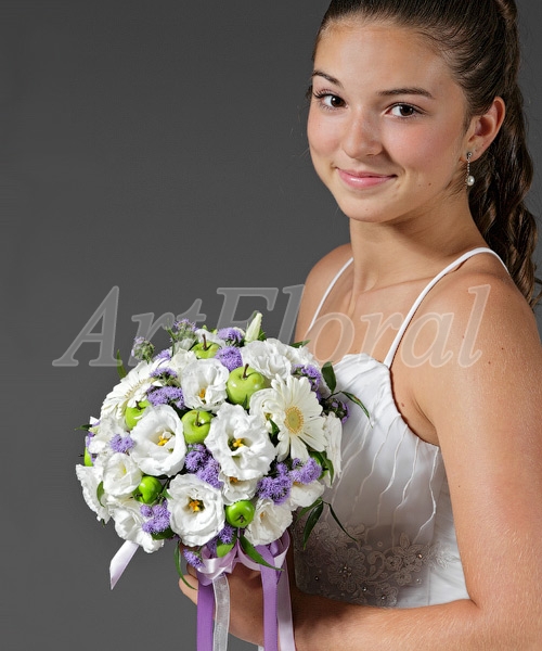 Круглые букеты