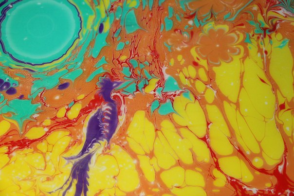 Ebru — рисование на воде