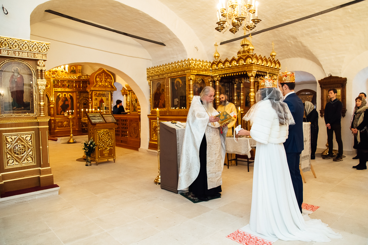 Венчание в церкви