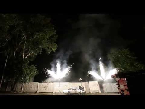 Видео свадебных фейерверков и салютов