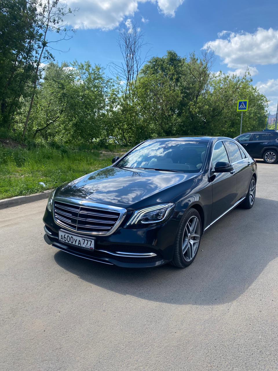 Мерседес w222 AMG рестайлинг гос.N600 — кадр 2 из 4