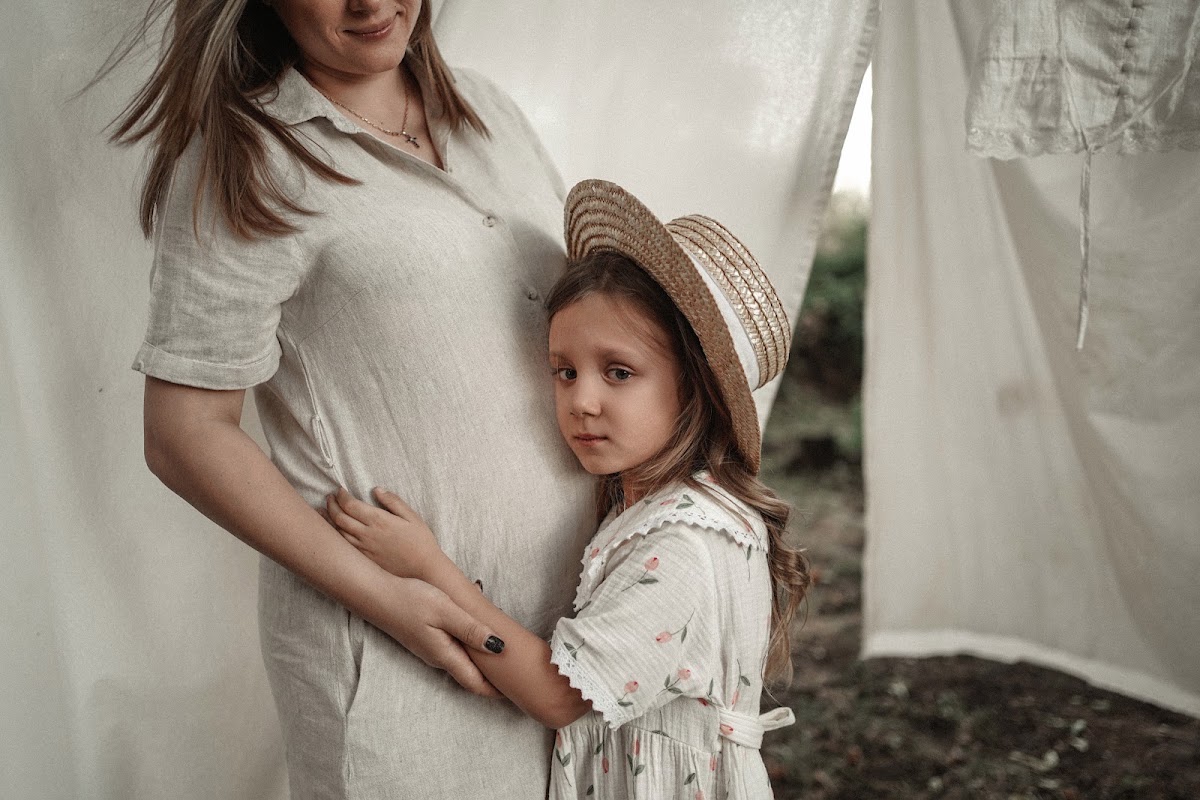 Семейная фотосессия в саду