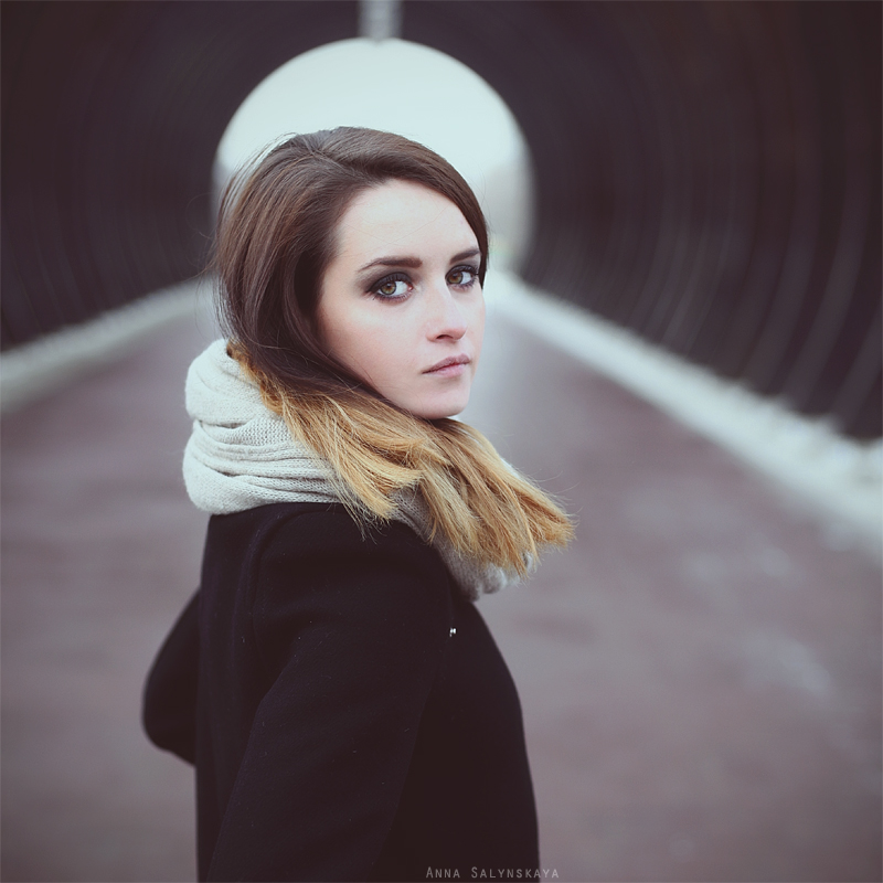 Дарья… Зимняя фотосессия