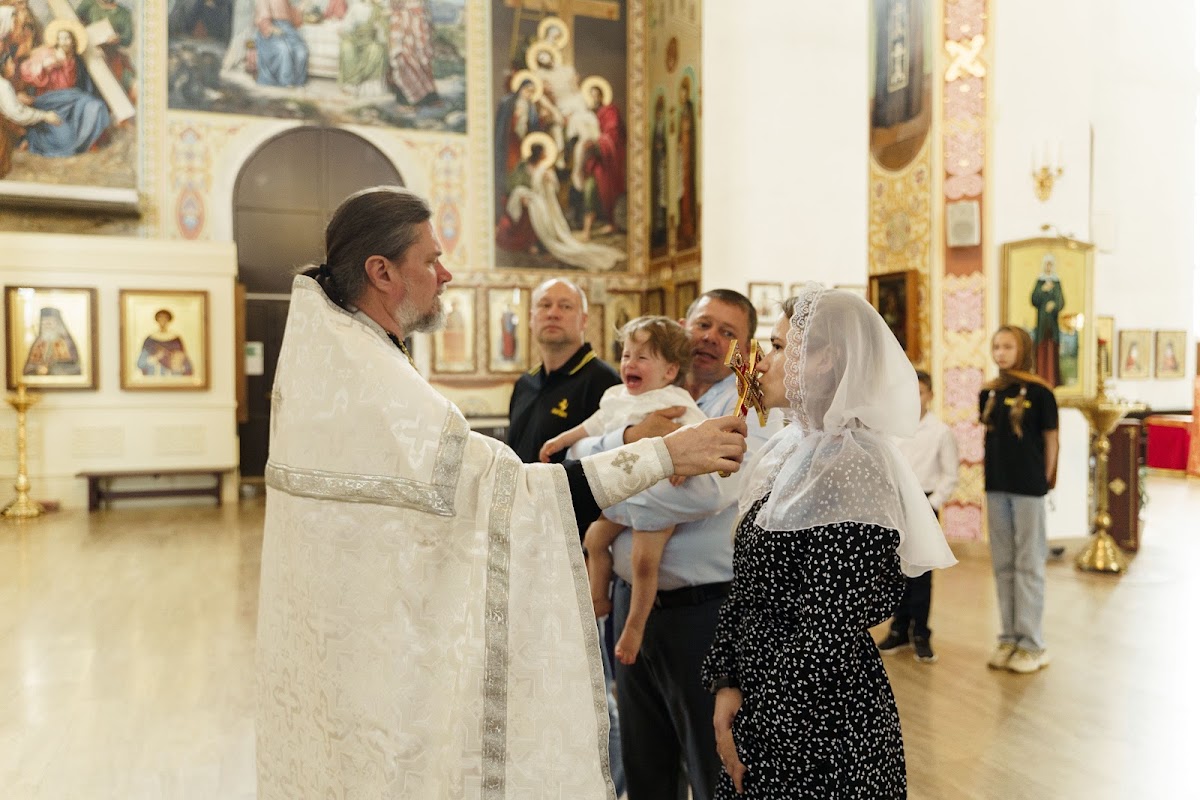 Таинство Крещения Матвея