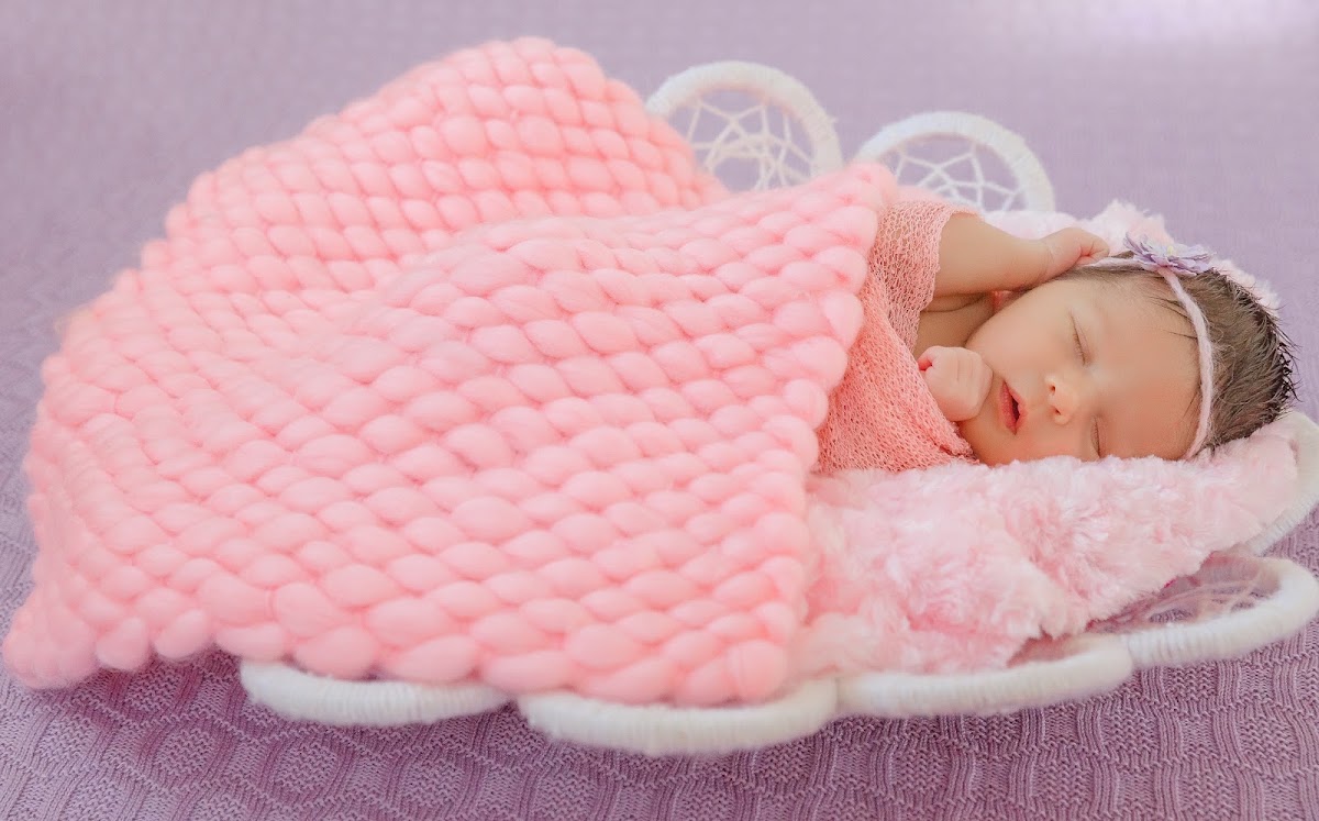 Newborn фотосессия новорожденных