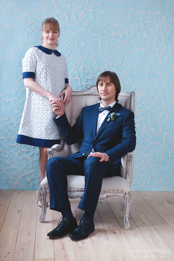 Ира и Айрат. Свадебная фотосессия в студии2