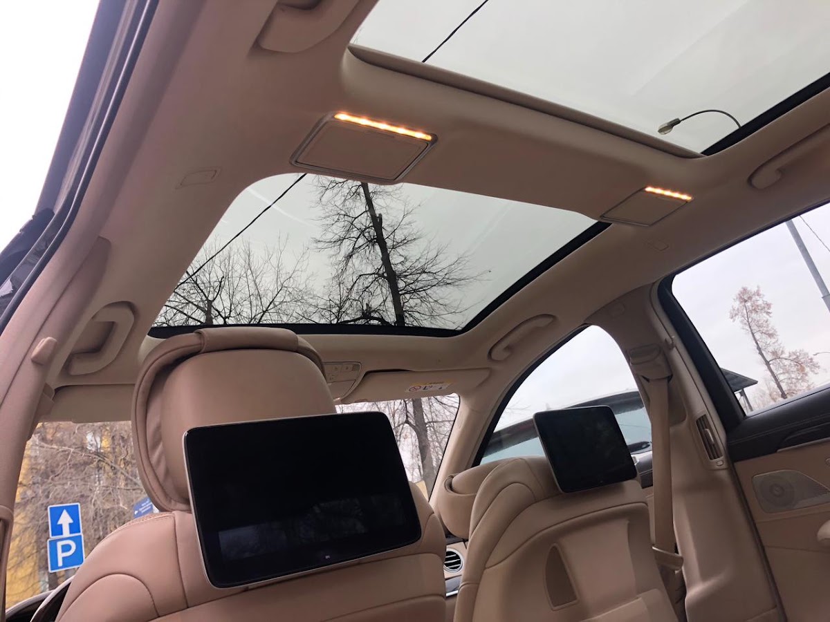 Mercedes-Benz S 222 AMG рестайлинг светлый салон