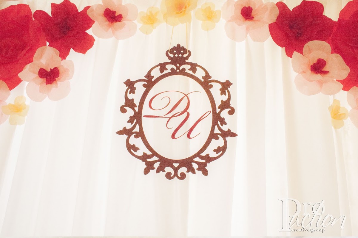 Апрельская свадьба в красно-бежевых тонах