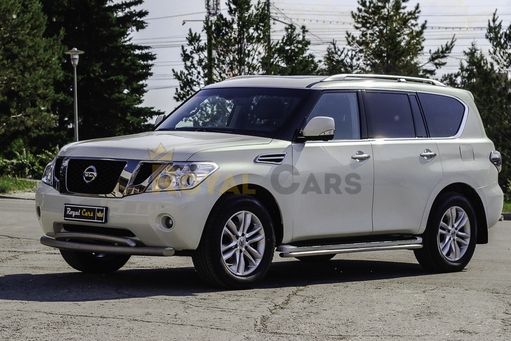 Nissan Patrol Белый