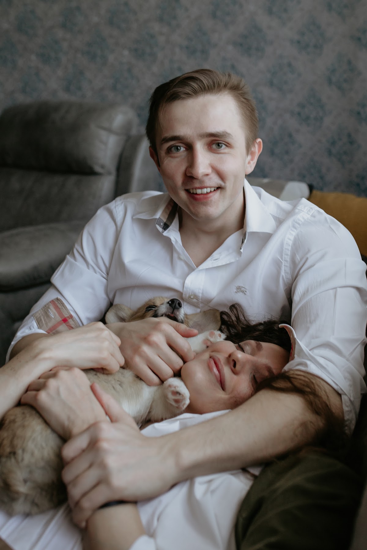 Егор, Лена и малыш Шелби