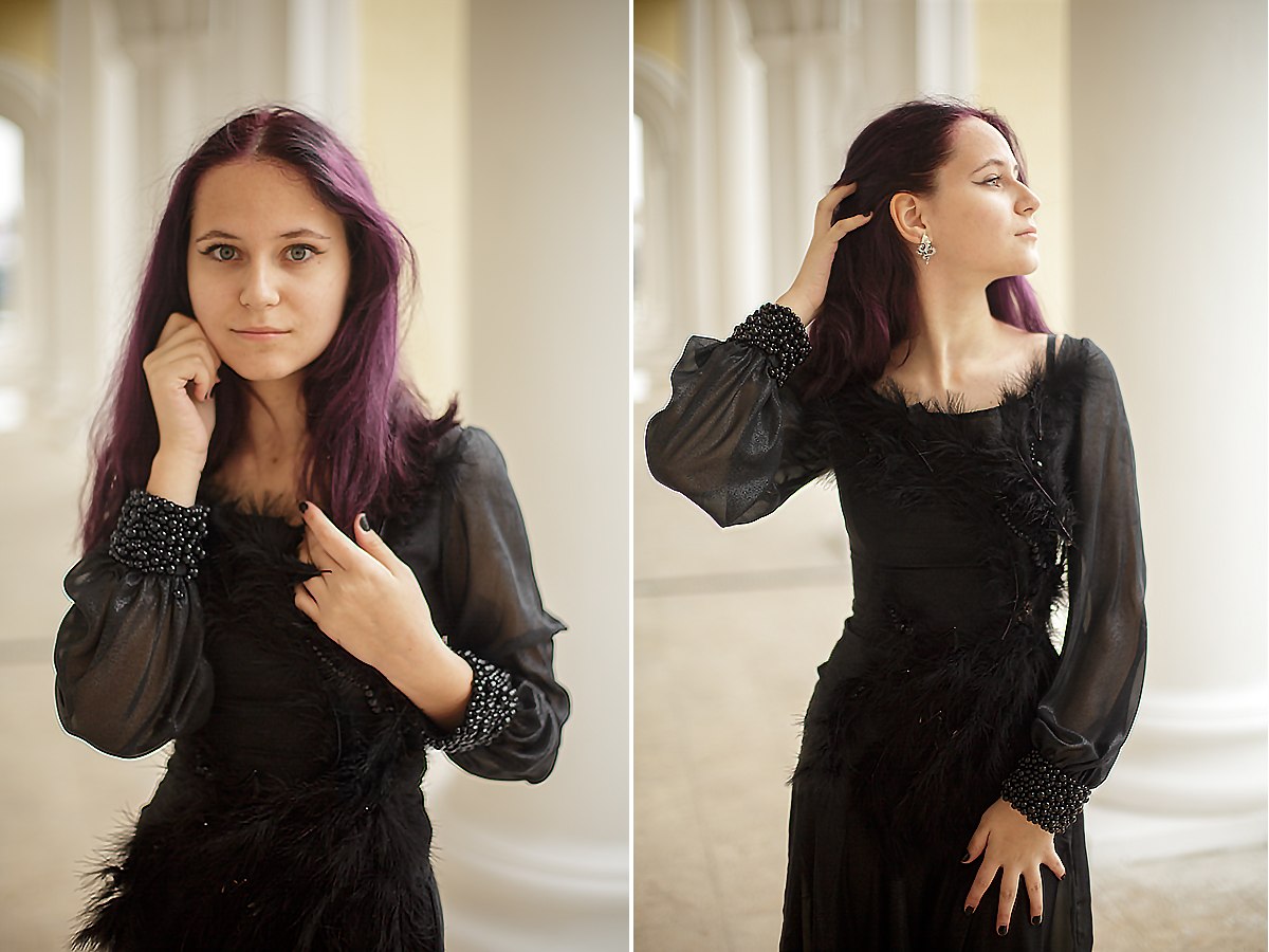 Портрет | Violet & Black