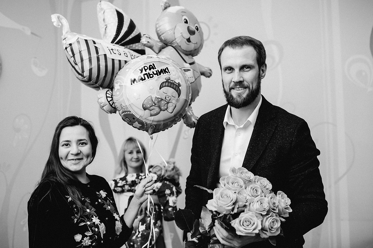 Портфолио: Выписка из роддома