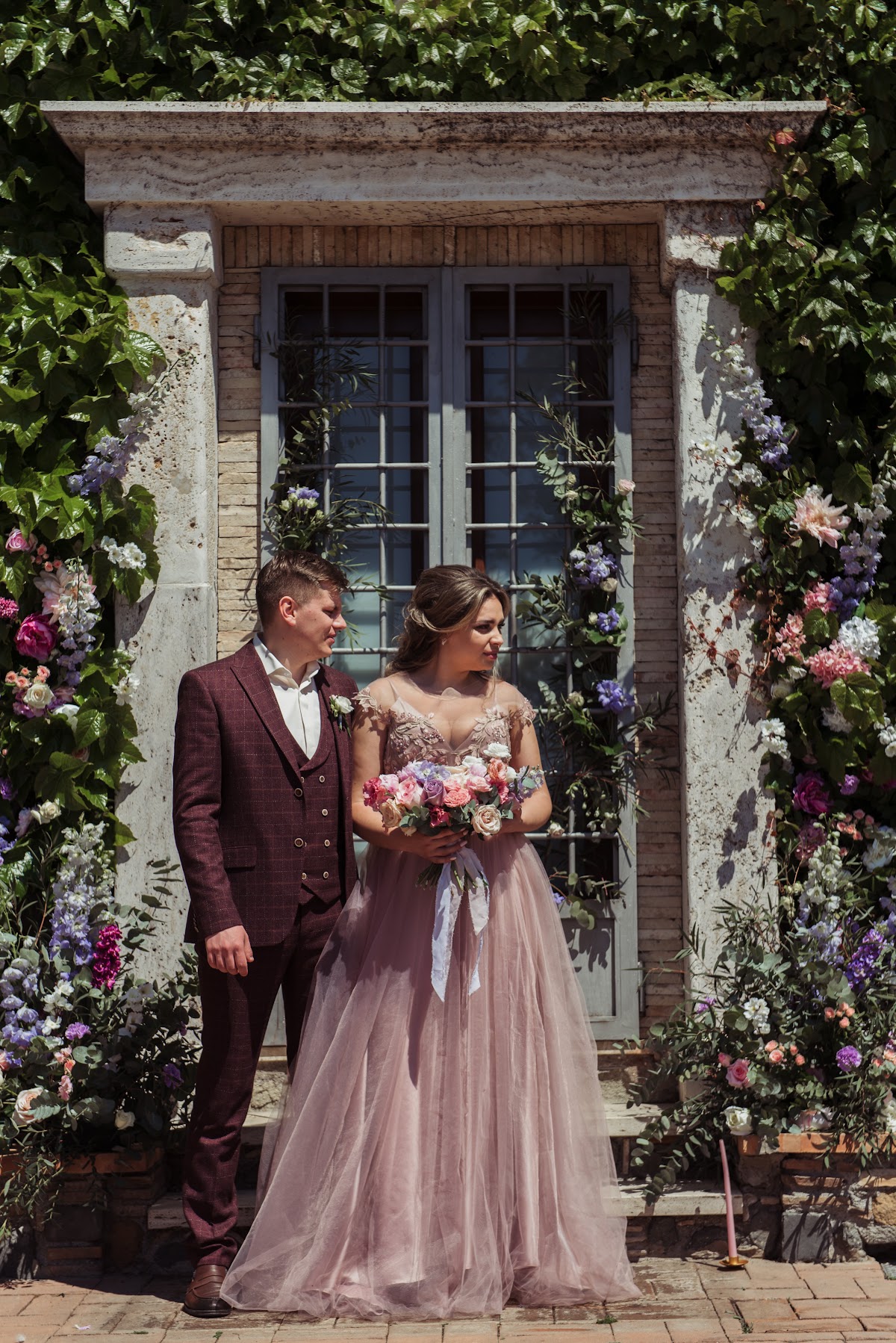 Italy. Wedding day