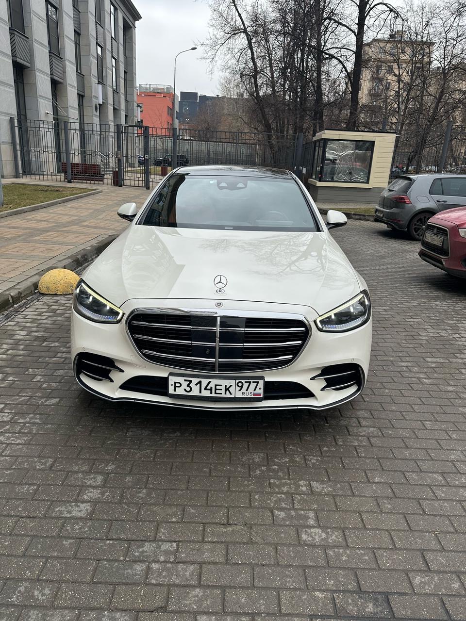 Мерседес w223 LONG гос.N 314