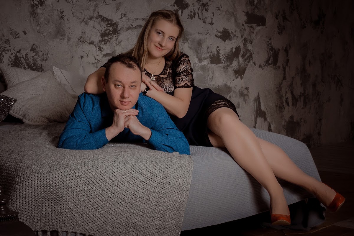 Алексей,Екатерина и их дочурка София