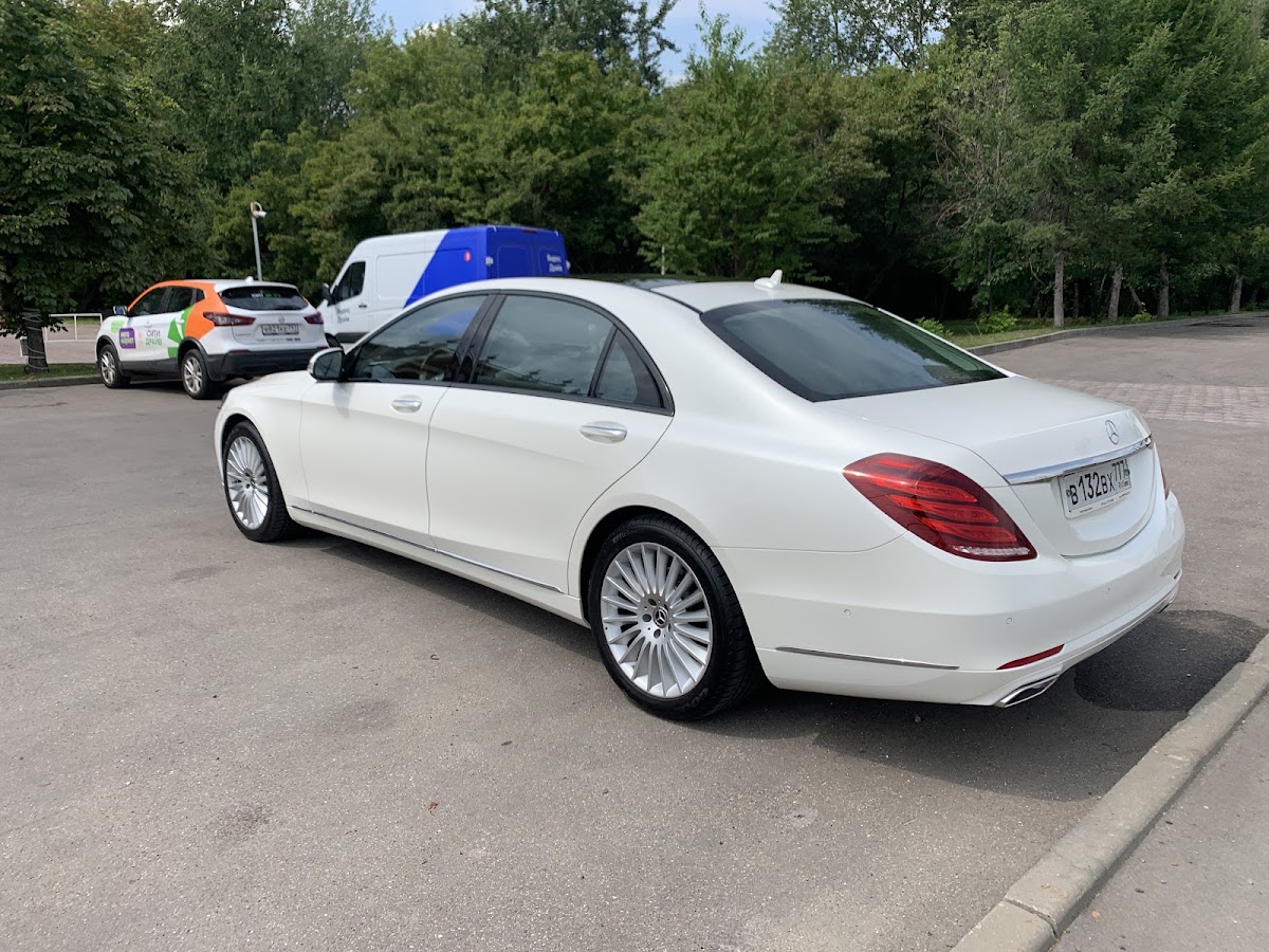Мерседес S500(w222) гос.N132 — кадр 5 из 9