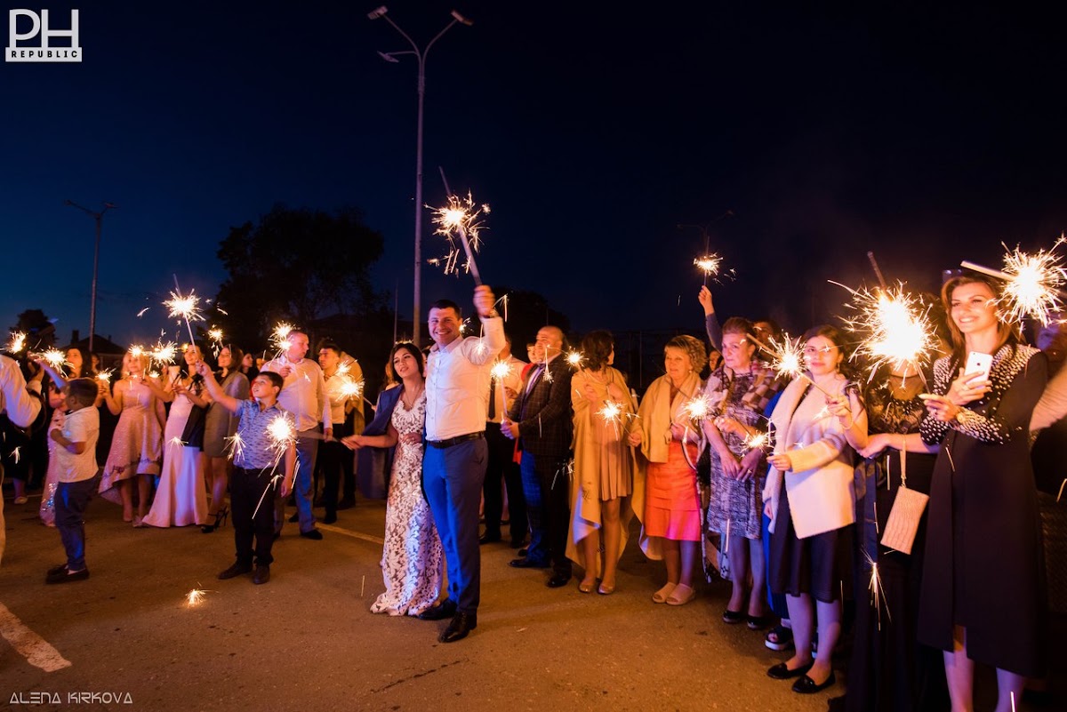 Фейерверк на помолвку