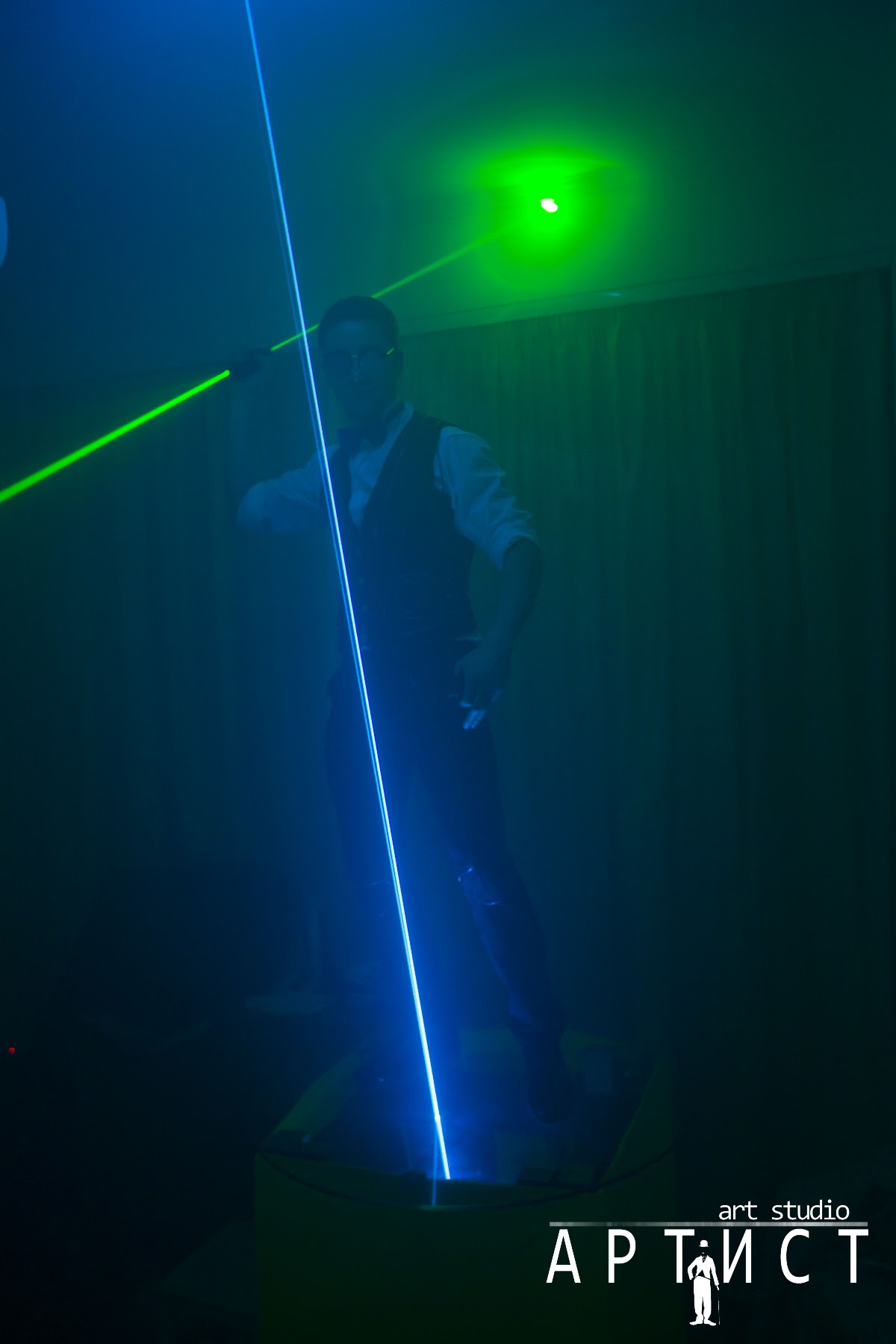 Laserman show