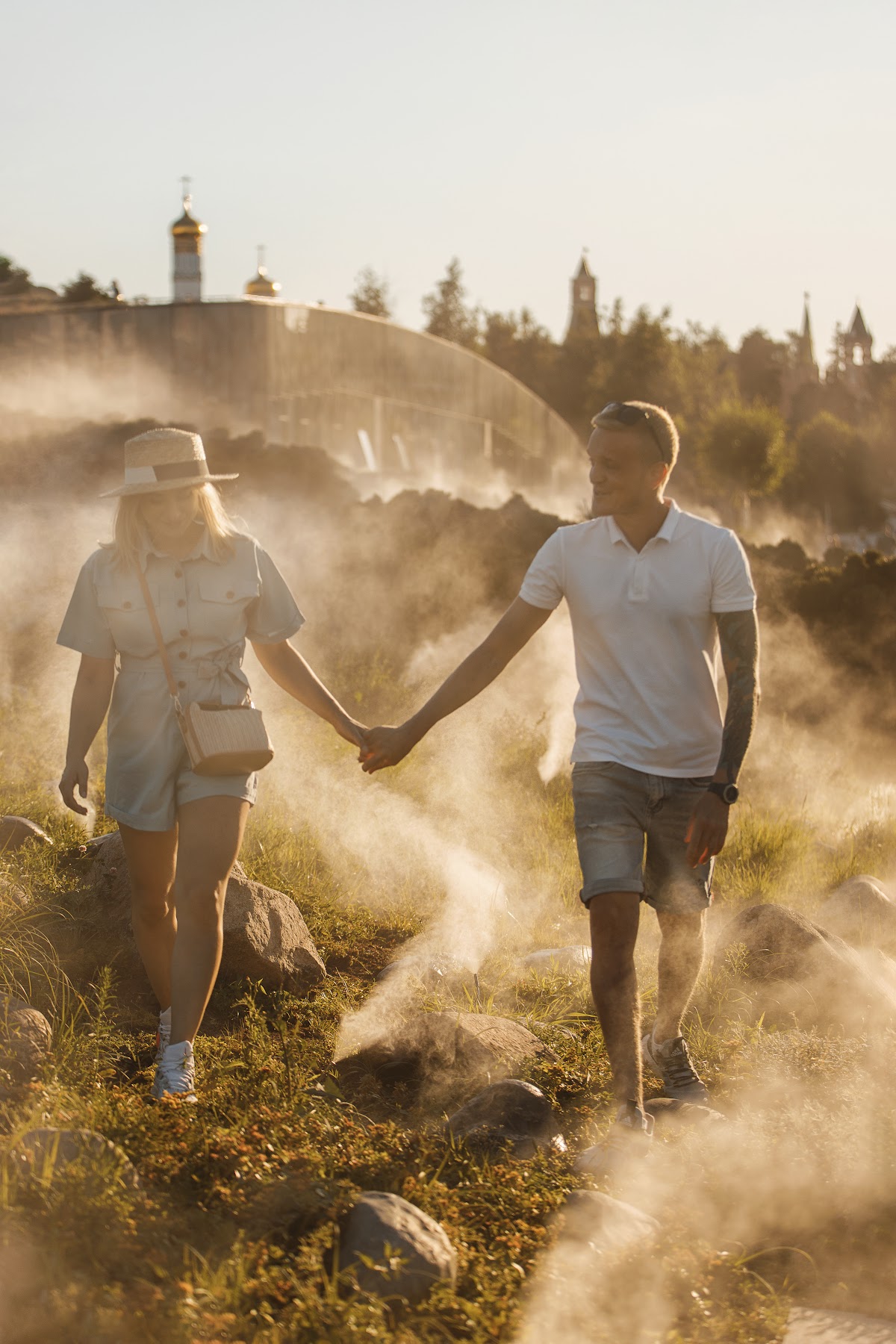 Прогулка в парке Зарядье