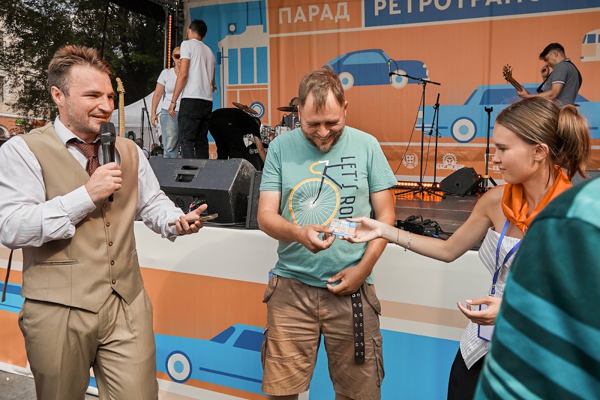 Ретро парад Трамваев
