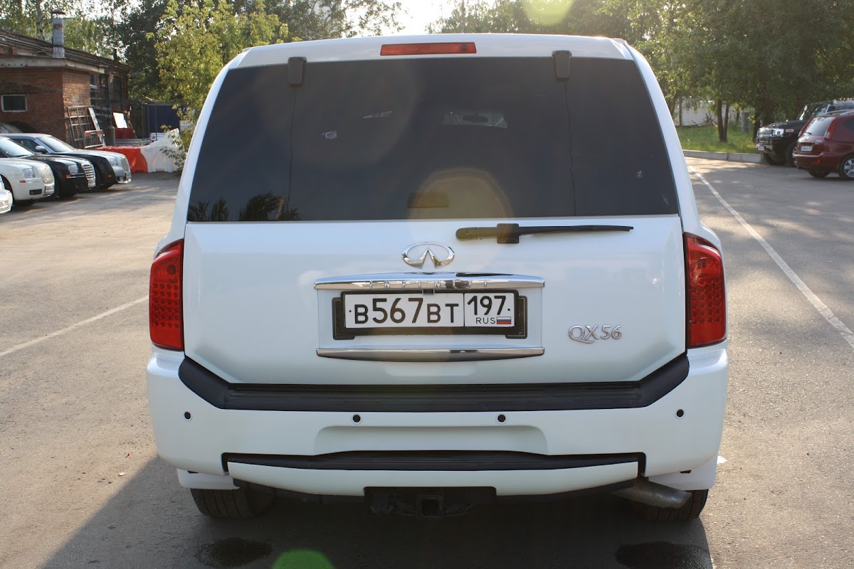 Infiniti QX56 гос № 567