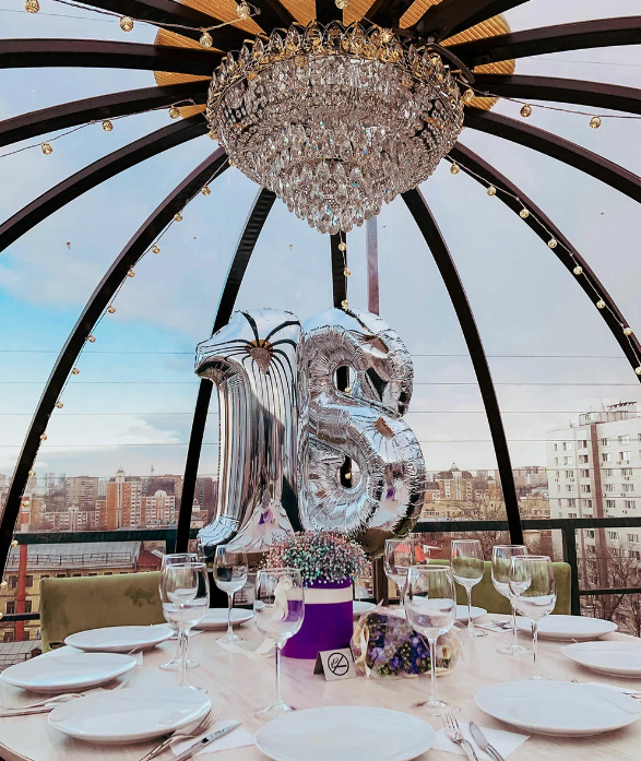 Купольные беседки RoofTop — День рождения
