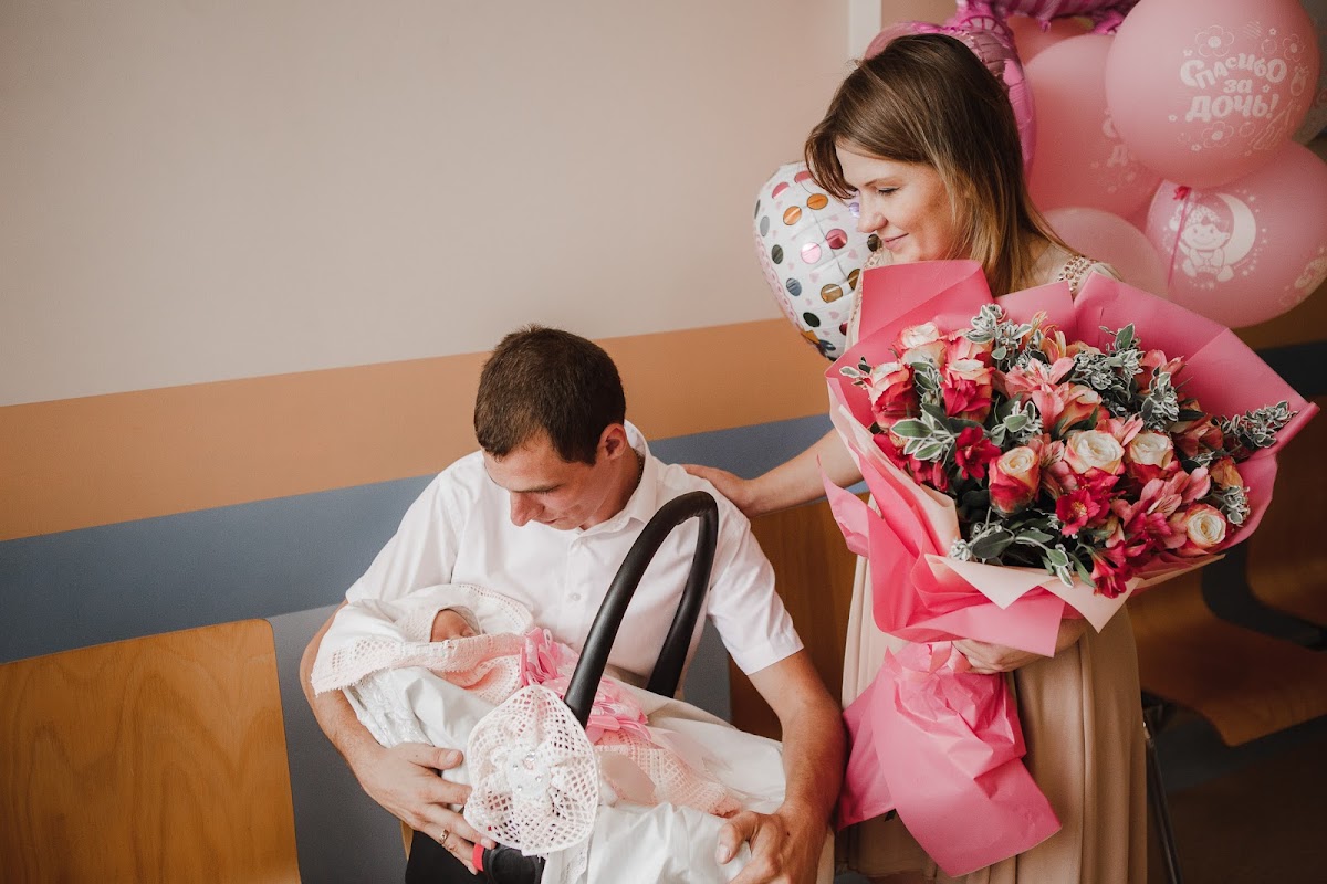 Портфолио: Выписка из роддома