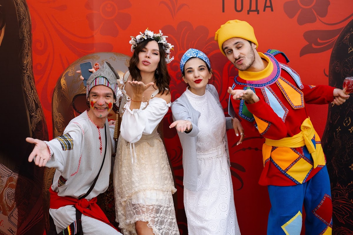 Вечеринка в стиле а-ля рус для сети салонов красоты Стандарт