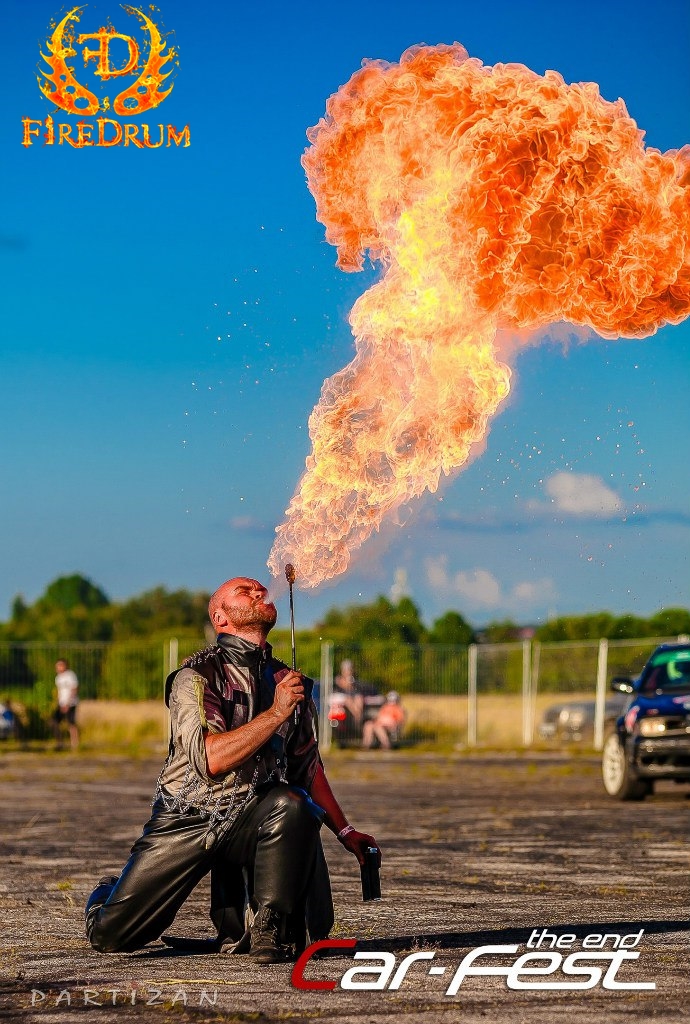 Огненное шоу "FireDrum"