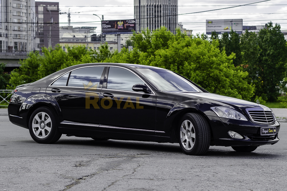 Mercedes-Benz S-class W221 Черный