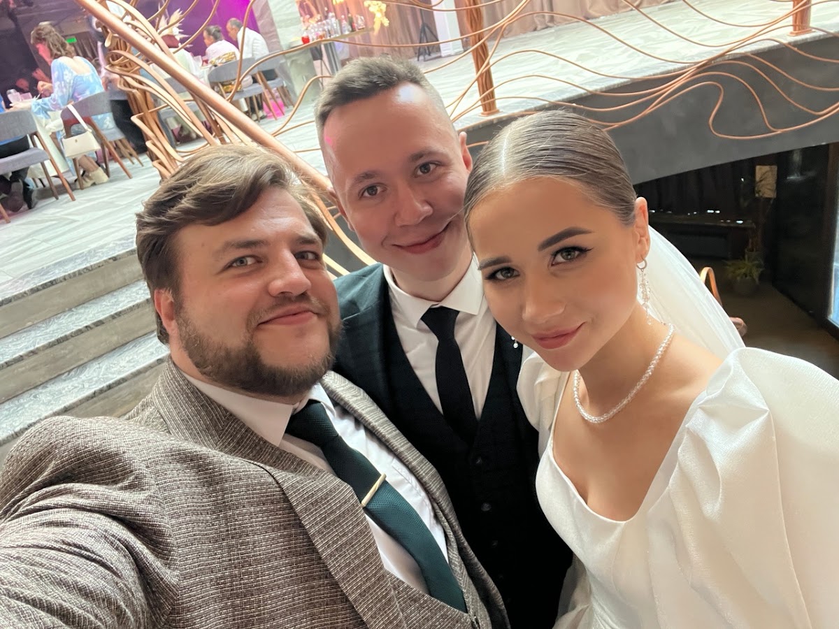 Селфи с молодыми
