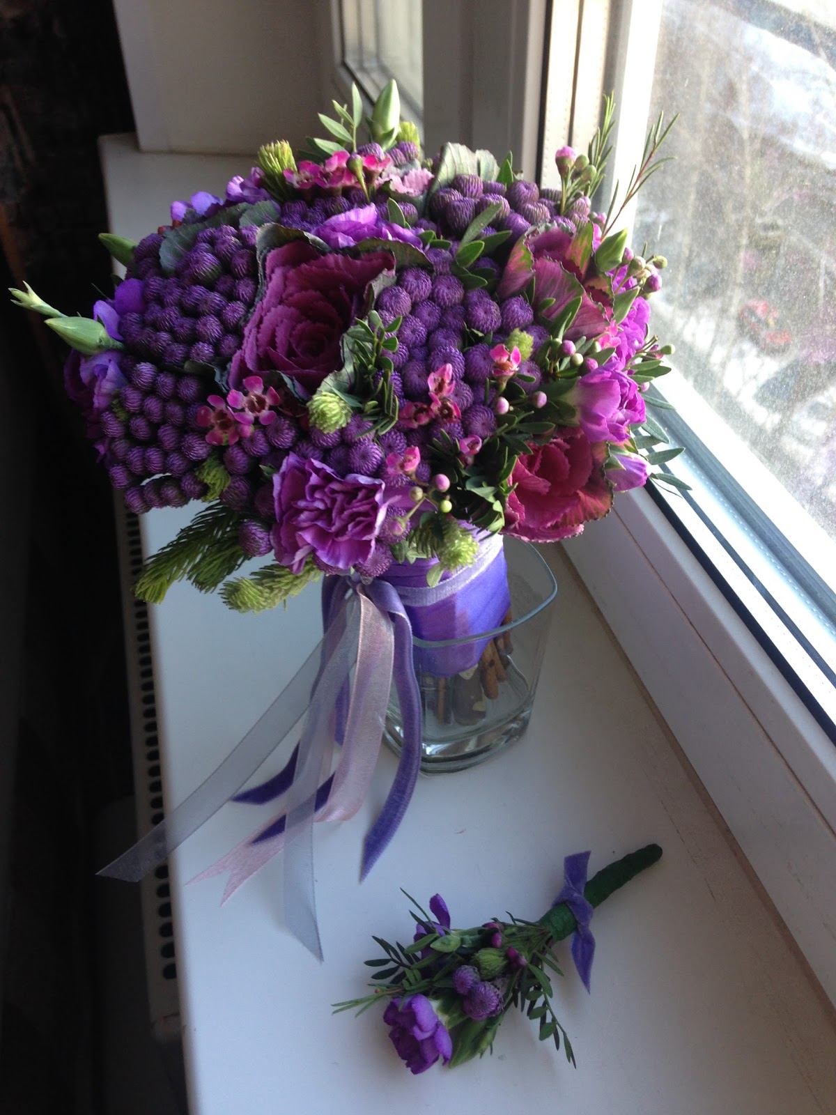 Свадебные букеты "Fleurs de Marie"