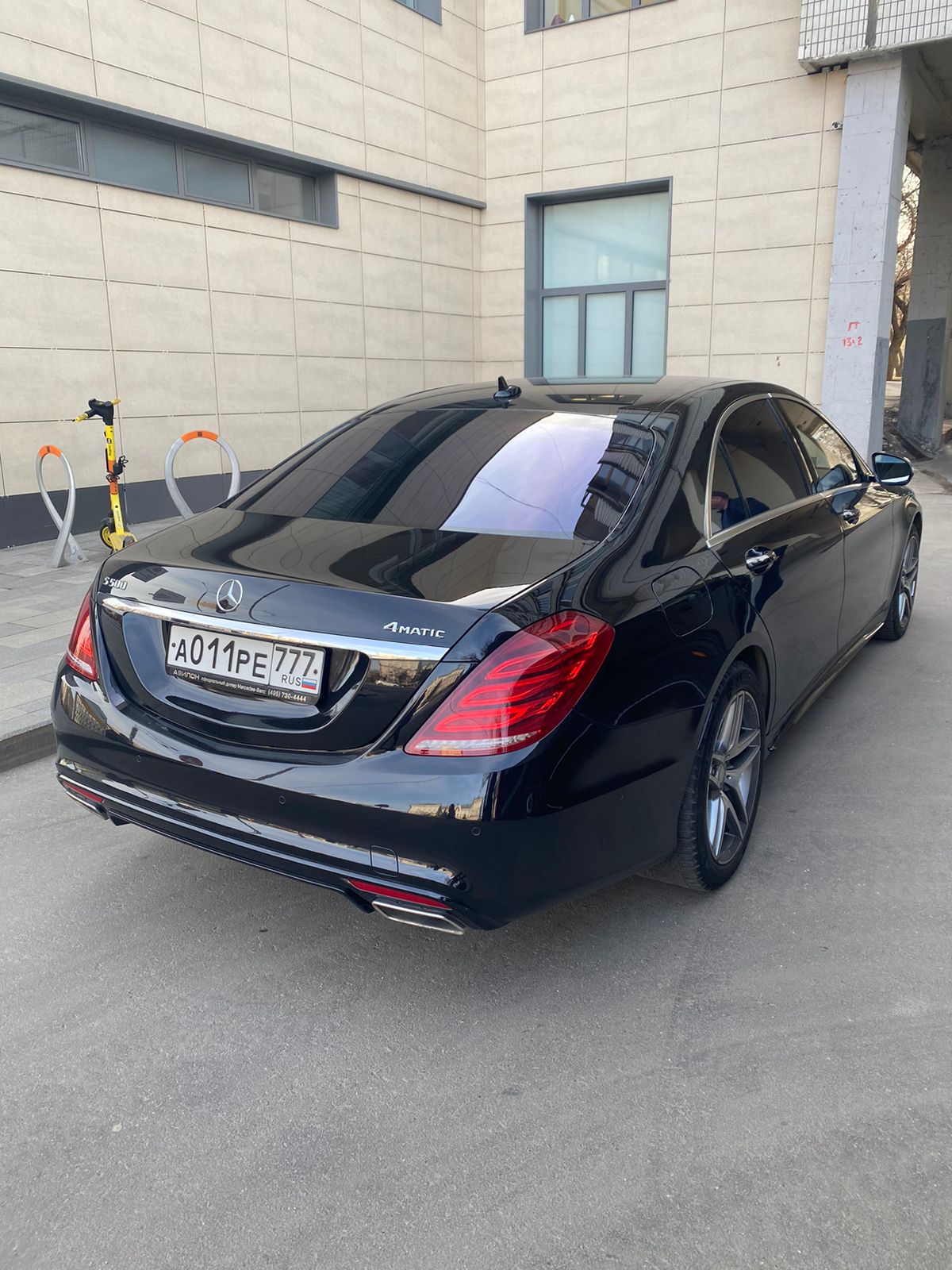 Мерседес S500 LONG w222 гос.N011