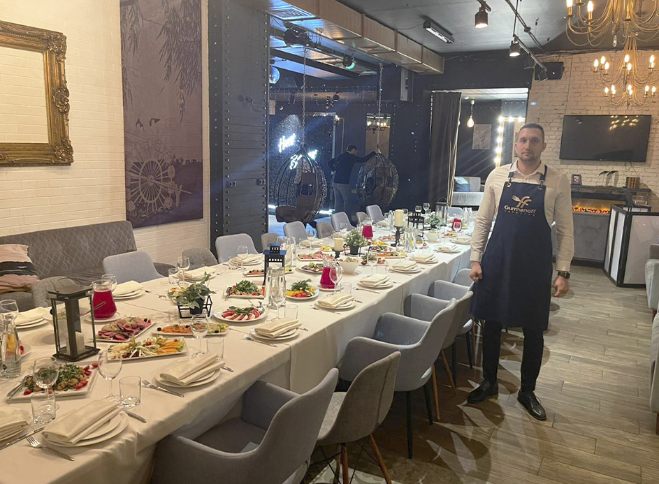 Банкеты от Gurmanoff catering