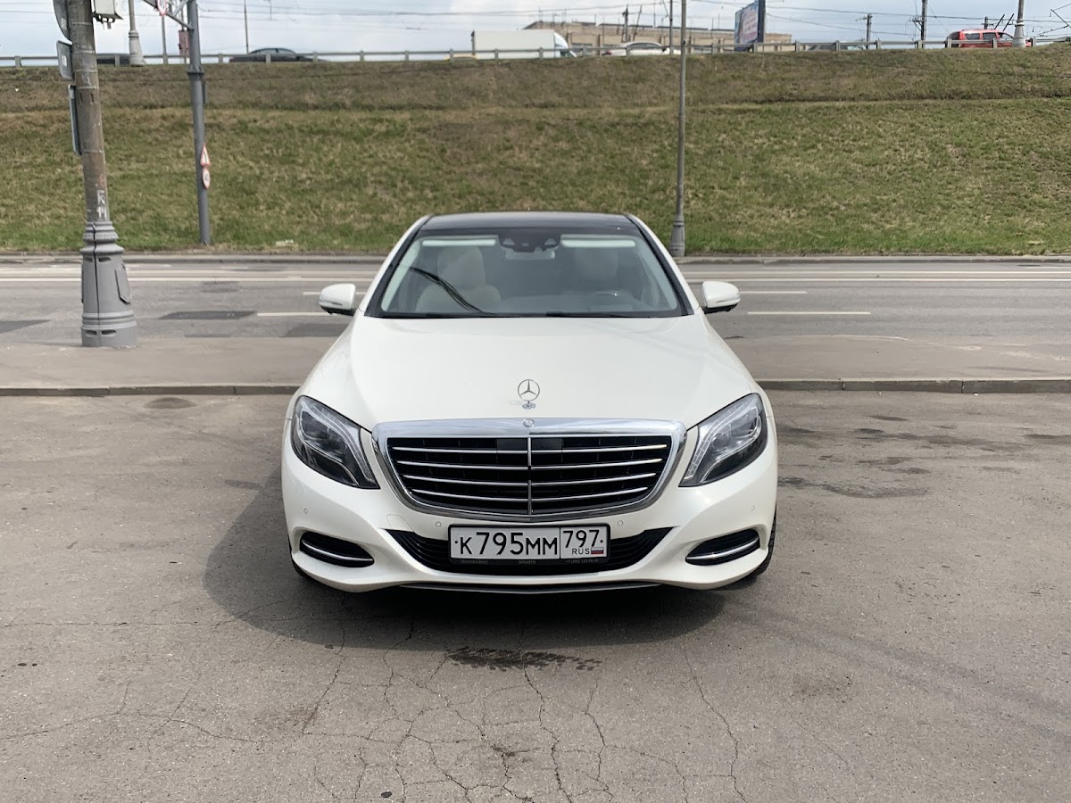 Мерседес S500 Long(w222) гос.N795