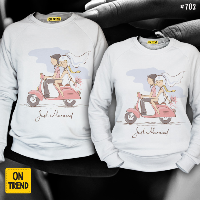 Свадебные толстовки от компании «On-Trend»