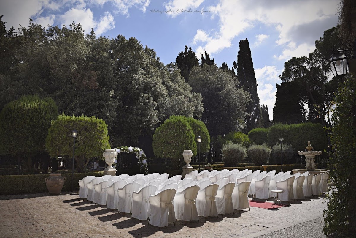 Свадьба в Италии, Рим, Villa Giovanelli-Fogaccia