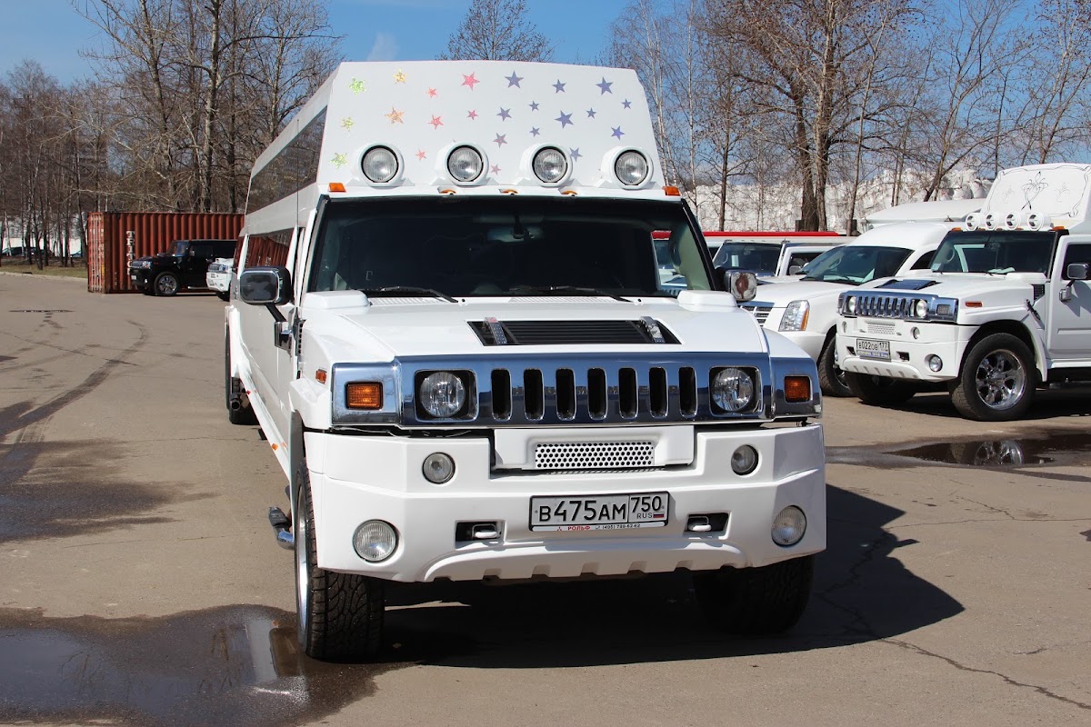 Hummer H2 Mega Bus гос № 475