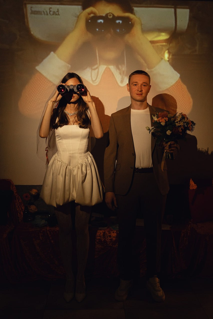 Свадьба в стиле Wes Anderson
